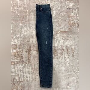 Banana Republic Women's Skinny Jeans in Dark Blue Wash